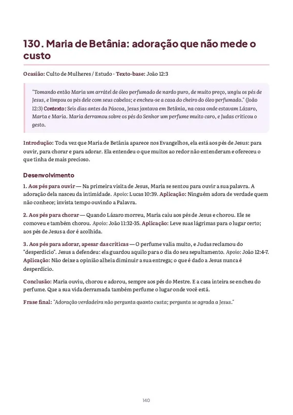 Página do material: desenvolvimento em 3 tópicos